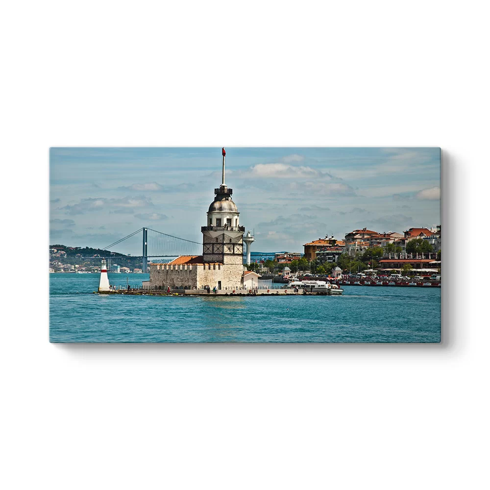 Kız Kulesi Boğaz Köprüsü Tablosu - Model 5